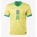 Echipament fotbal Brazilia Rodrygo Goes #10 Tricou Acasa Copa America 2024 maneca scurta